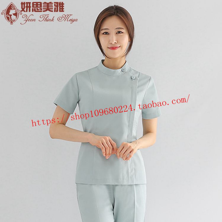 厂家直销韩版护士服手术服整形技师服套装