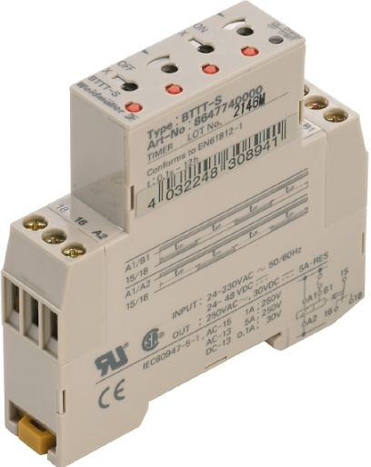 魏德米勒TIMER BTM-S电子式时间继电器