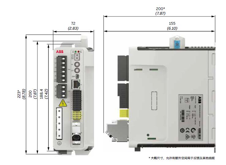 ABB MicroFlex e190伺服驱动器