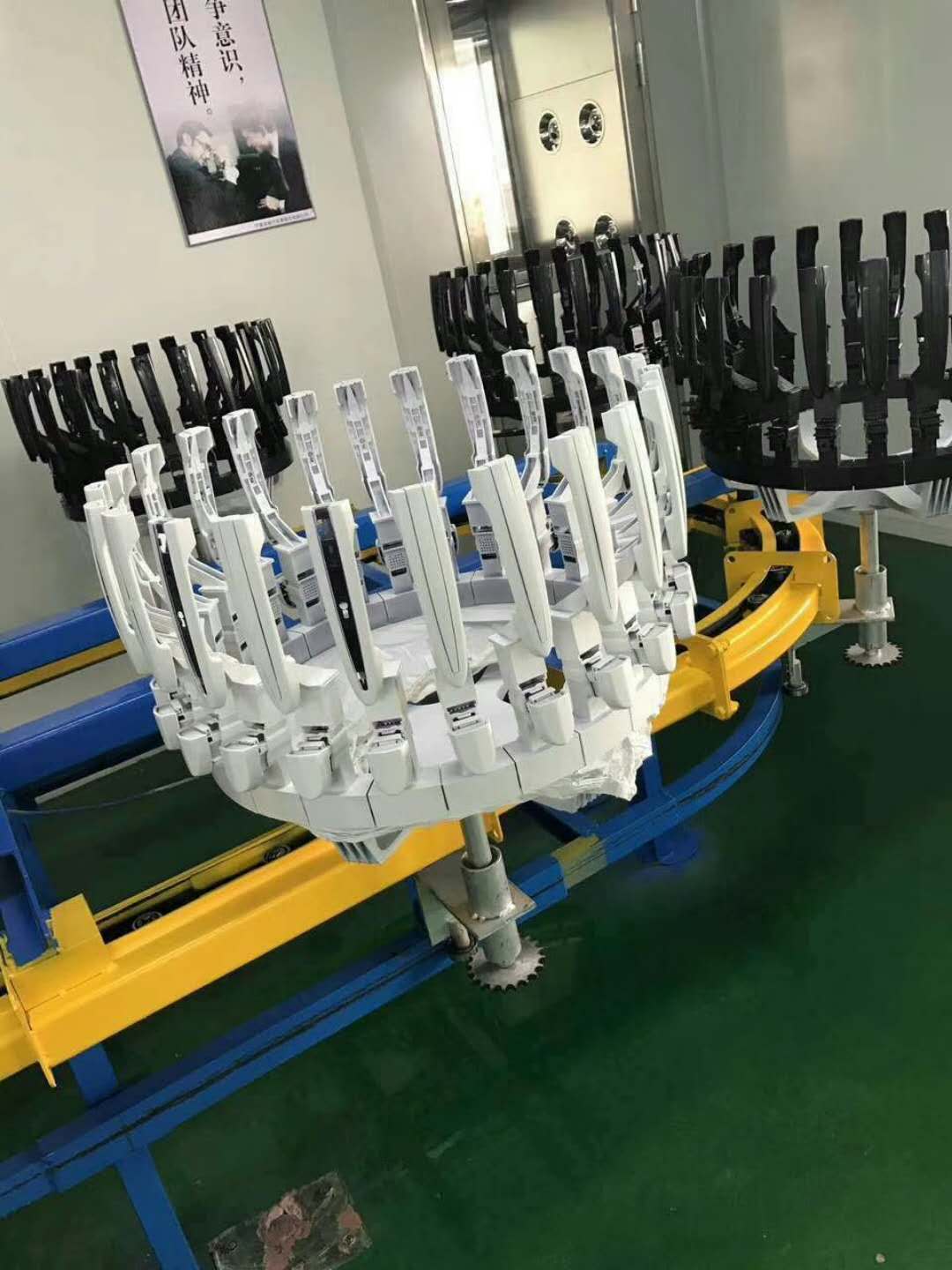 汽车门扳手静电喷涂设备非标设计定制