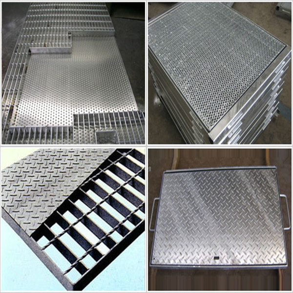 安平厂家生产复合格栅板|齿形钢格板|踏步板|沟盖板