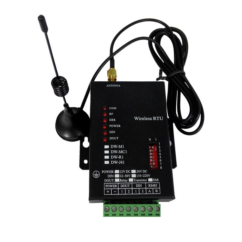 厂家热销无线RTU 数据收发器 DW-MJ1 plc无线模块，实现plc的无线传输控制，满分
