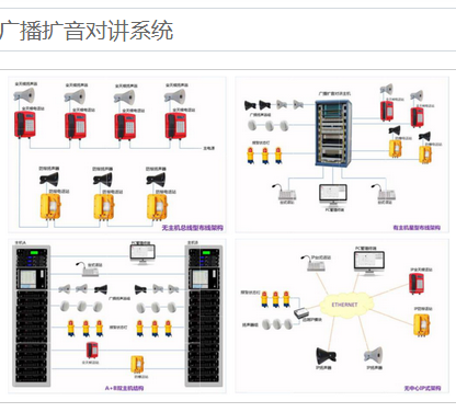 旅游风景小区公园ip网络广播系统方案