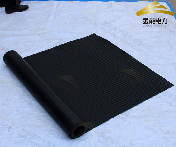 贵阳橡胶板JN-JDB黑色平面8mm绝缘毯安装光伏电站