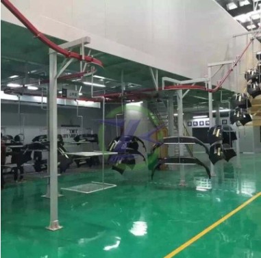 烤漆设备 表面处理 汽车保险杠自动喷涂生产线 自动喷漆流水线