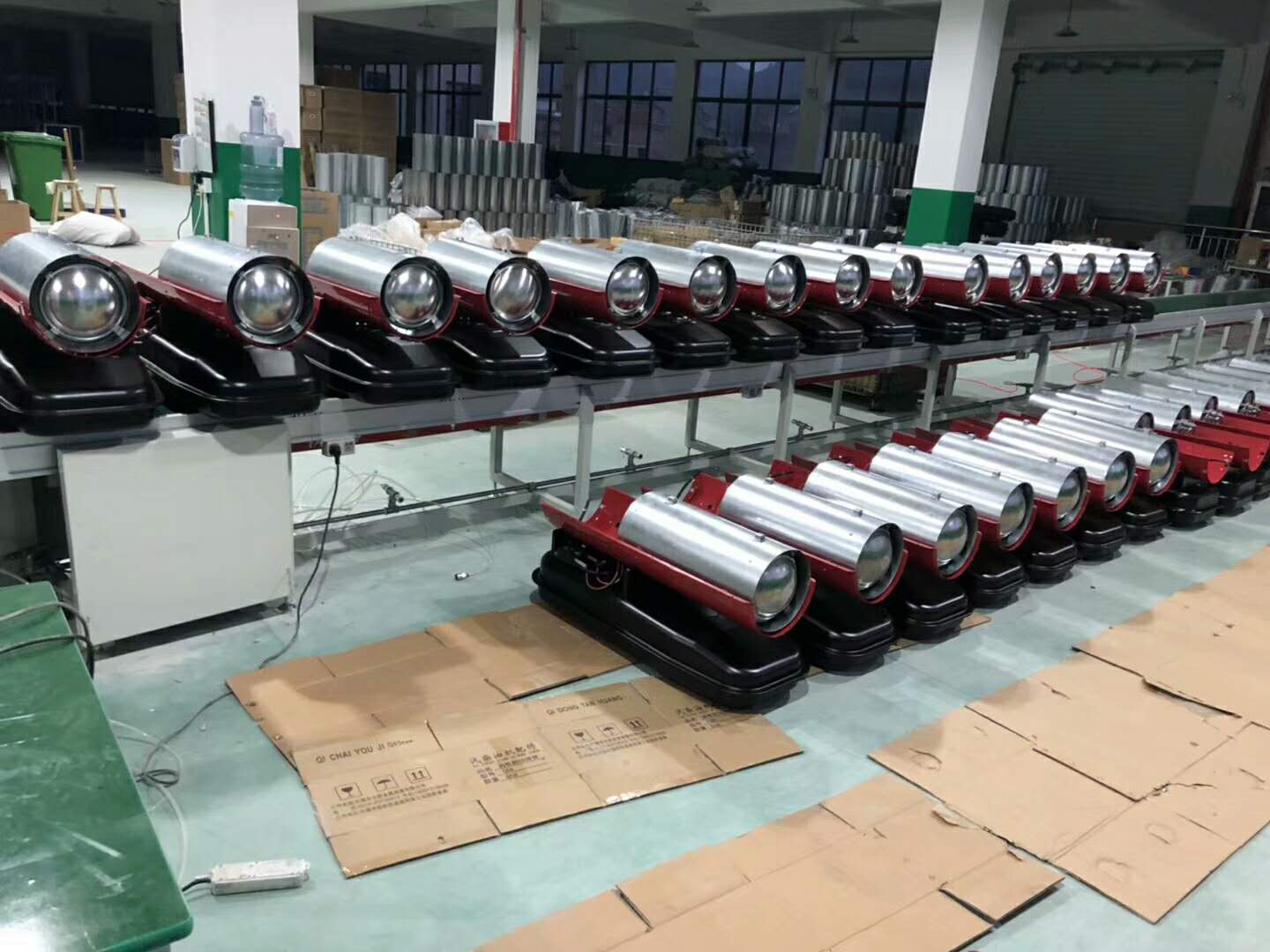 80kw暖风机大棚种植的选择燃油暖风机温室育苗