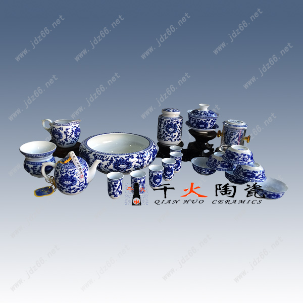 景德镇高档陶瓷茶具套厂家茶具生产价格