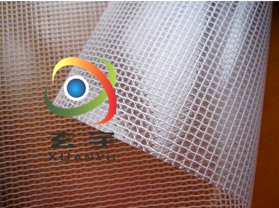 	PVC透明夹网布