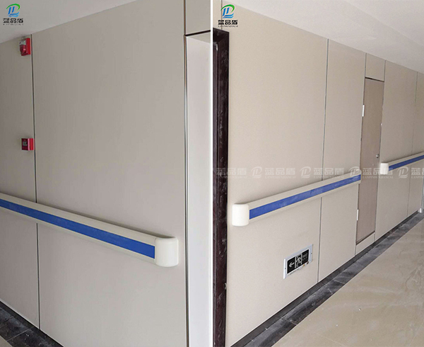江西中医院墙面装修安装的是抗倍特板素洁干净