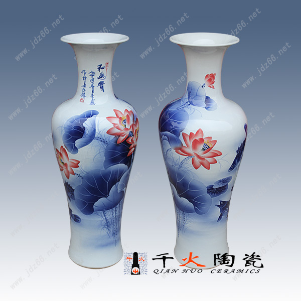 景德镇手绘陶瓷花瓶生产厂家