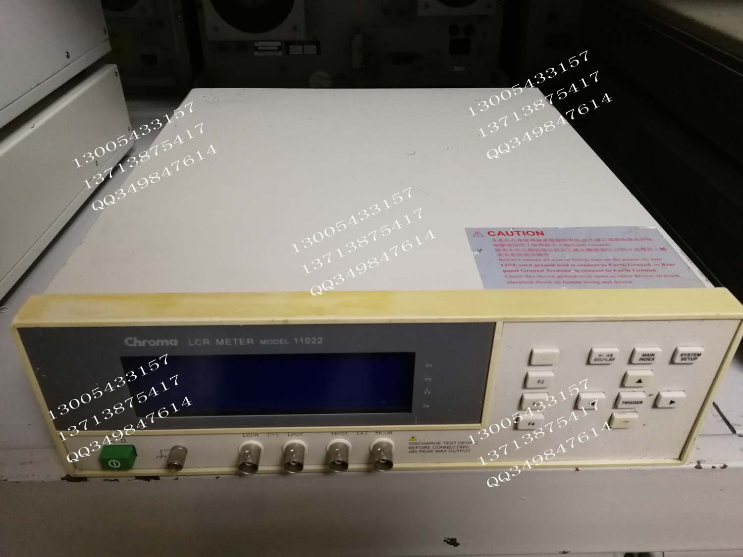 台湾Chroma 11021 LCR表 数字电桥1KHZ LCR测量仪
