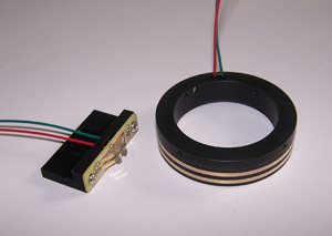 自动化设备用分离式导电滑环