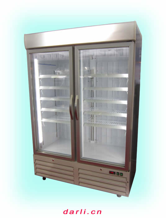 立式低温玻璃冷柜