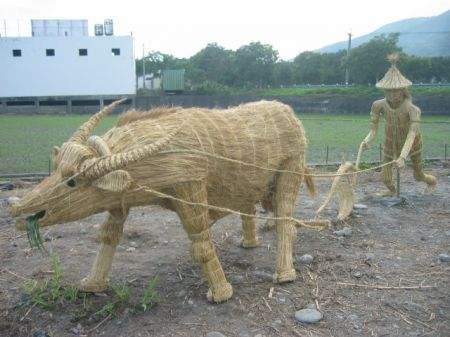 桐乡稻草人模型出租精致稻草人厂家制作