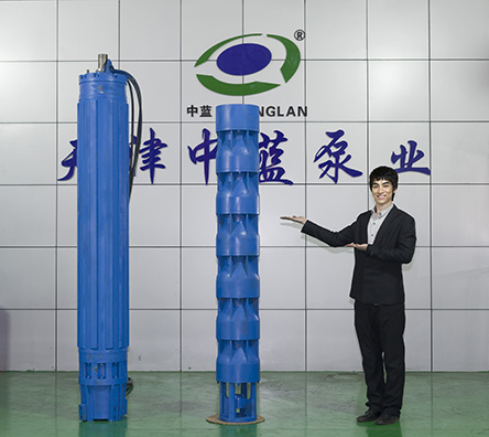  中蓝QJR高压热水潜水泵
