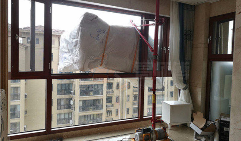上海家具吊装公司，高层吊家具上楼，大众沙发床垫吊装
