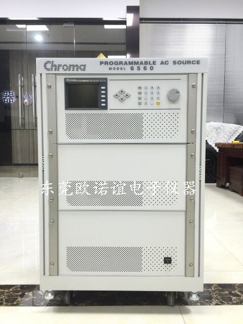 现货出售Chroma6560可编程0-500V/6KW大功率AC交流电源