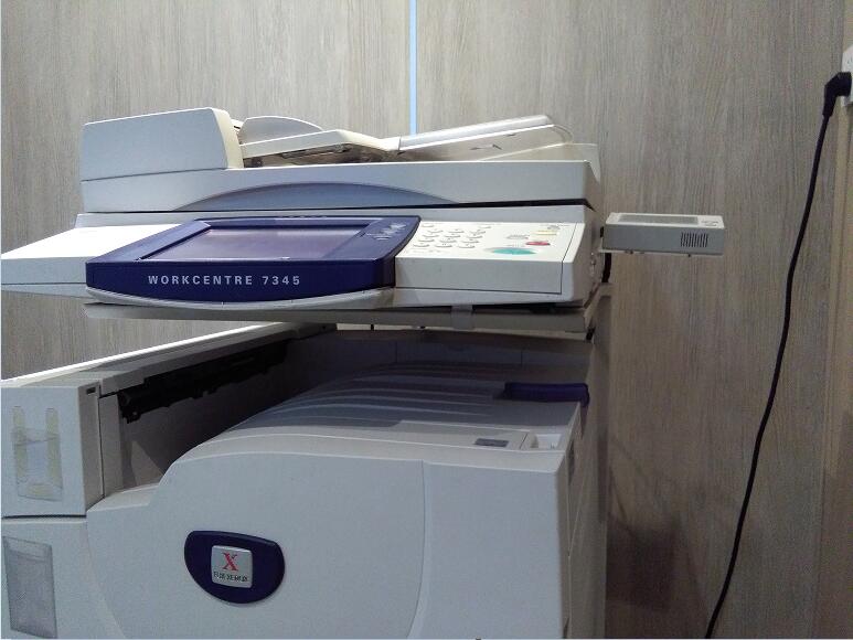 富士施乐复印机漫游打印刷卡系统
