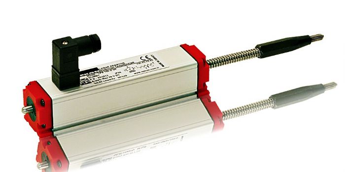 OPKON电子尺 SLPS 50 D电阻尺 弹簧复位式电子尺 传感器