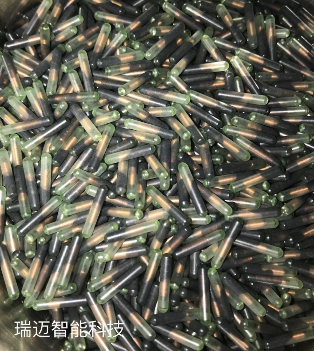 瑞迈2.12x12mm 动物植入芯片 畜牧业管理芯片 养殖场专用芯片