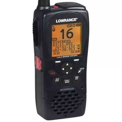 LINK-8美国lowrance 手持VHF/GPS专用对讲机 Link-2升级