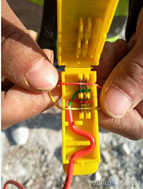 湖北数码电子管雷专用双股铜芯放炮线，爆破铜子线大量批发