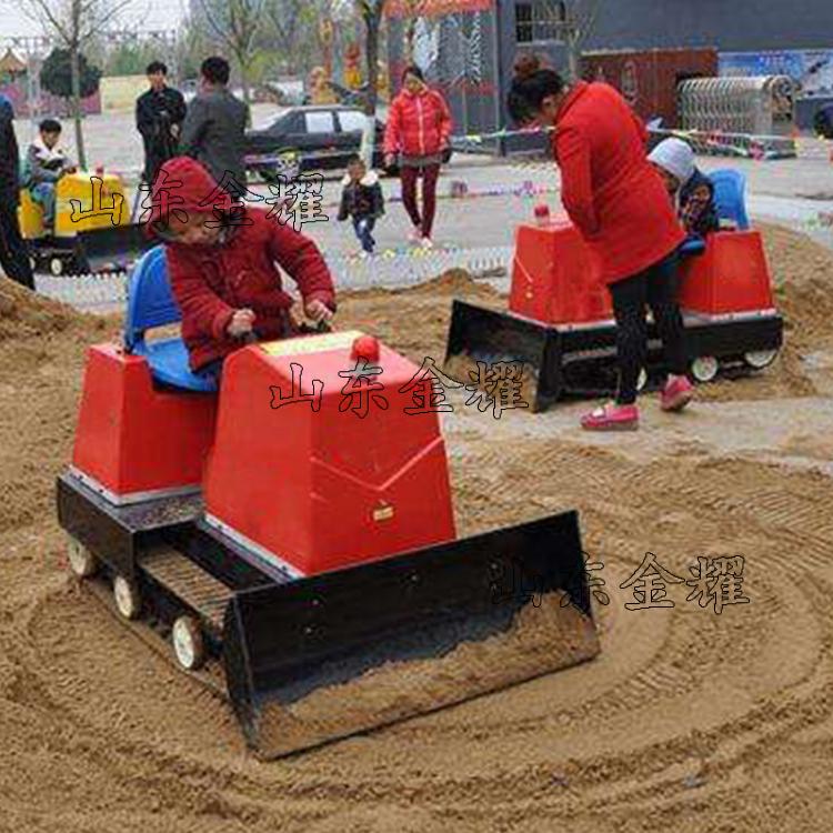 儿童欢乐游乐设备儿童推土机小型电动推雪机