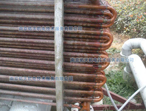 南京冷却塔铜管焊接表冷器漏水维修