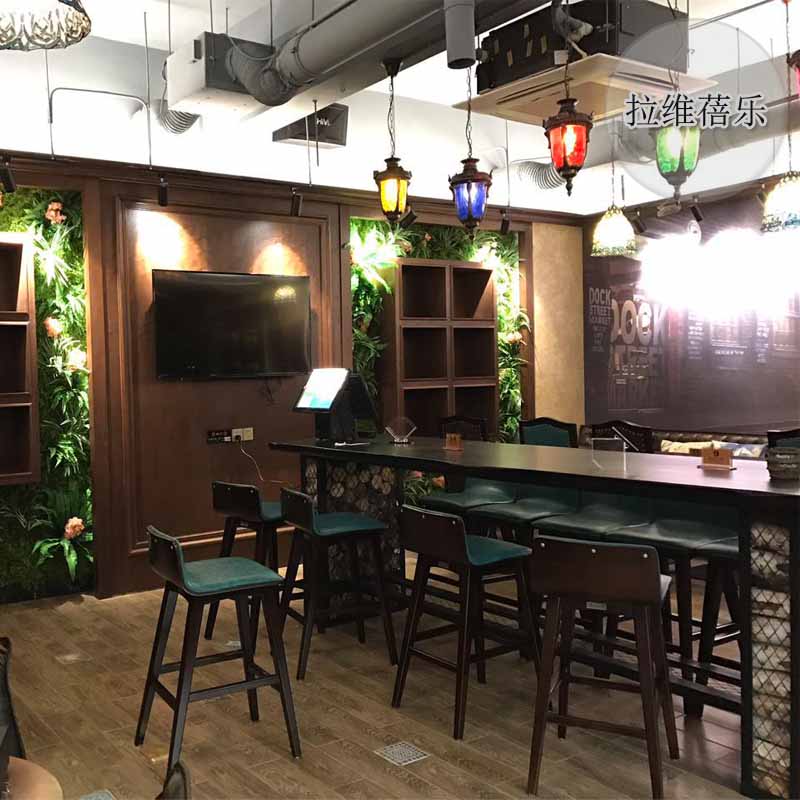 重庆酒吧实木吧桌 