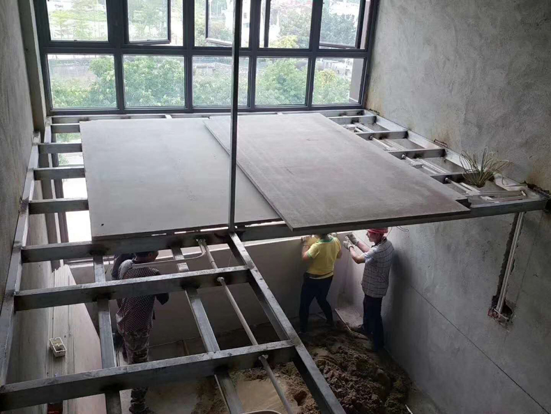LOFT钢结构夹层楼板 钢结构水泥楼板