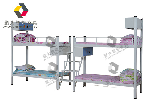 双层铁架床厂家 聚大家具