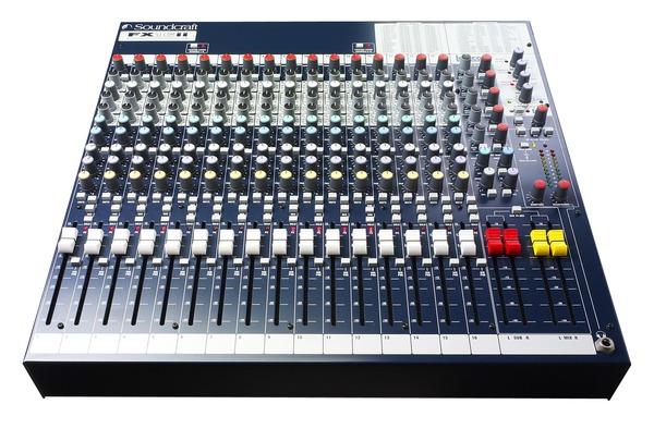 供应Soundcraft FX16ii（RW5757）16路输入带效果调音台