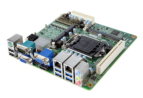 酷睿4代支持PCI扩展Mini-ITX主板SYS86358VGGA