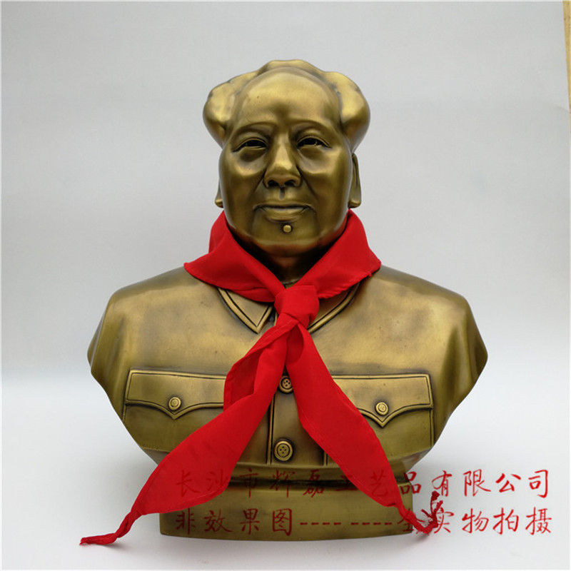 毛主席半身铜像 毛主席半身纯铜像 毛主席半身台像 湖南旅游精品纪念品