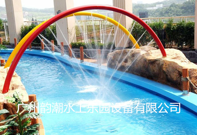 西藏水上游乐设施定制 彩虹拱门喷水制作厂家