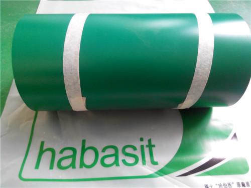 Habasit花纹带的作用是通过输送皮带表面的物理花纹提高摩擦力，适合爬坡输送。
