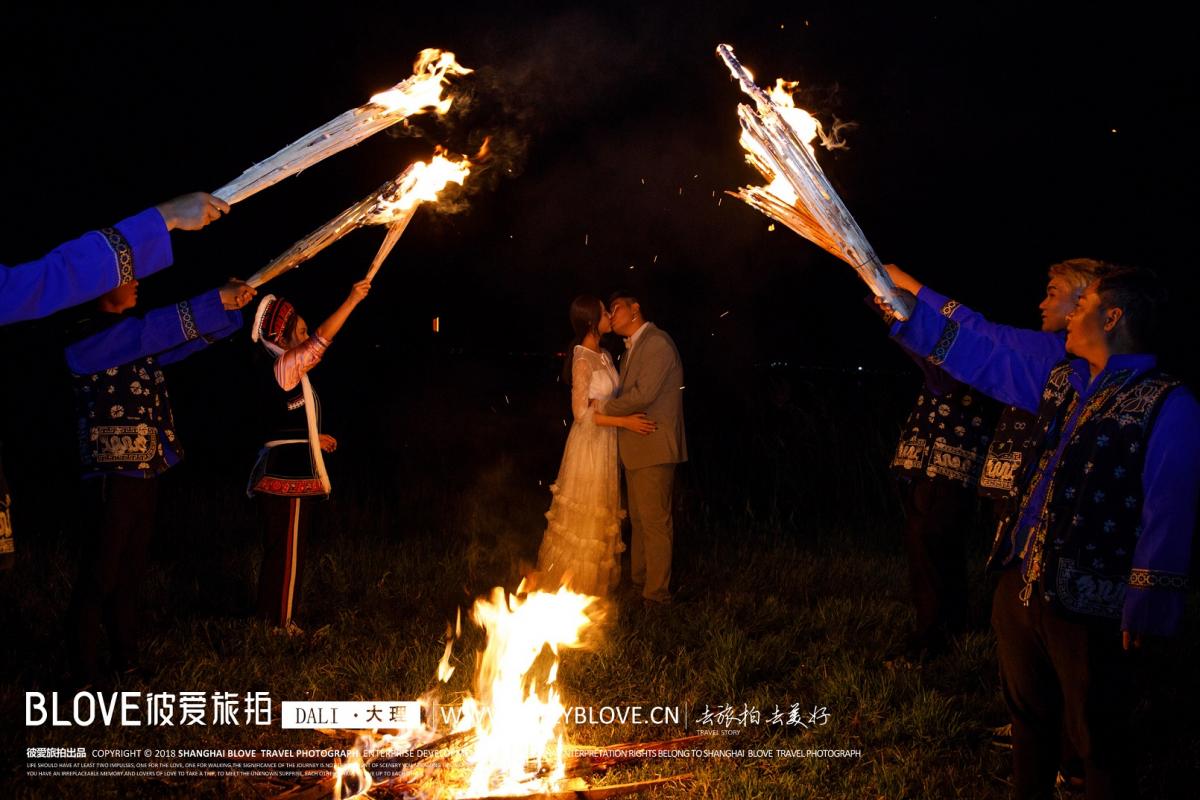 丽江&amp;大理火把节，分享一组婚纱照