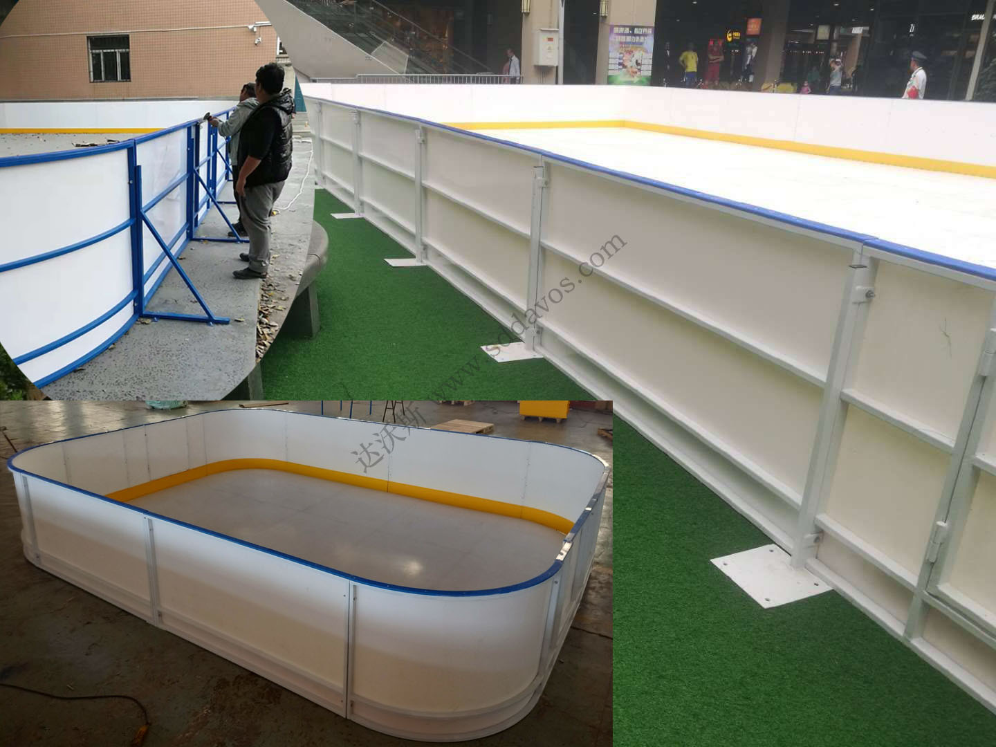 哈尔滨冰球场围挡界墙板墙