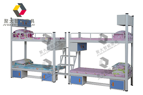 广州学生公寓床 广州铁架床定制聚大智能家具