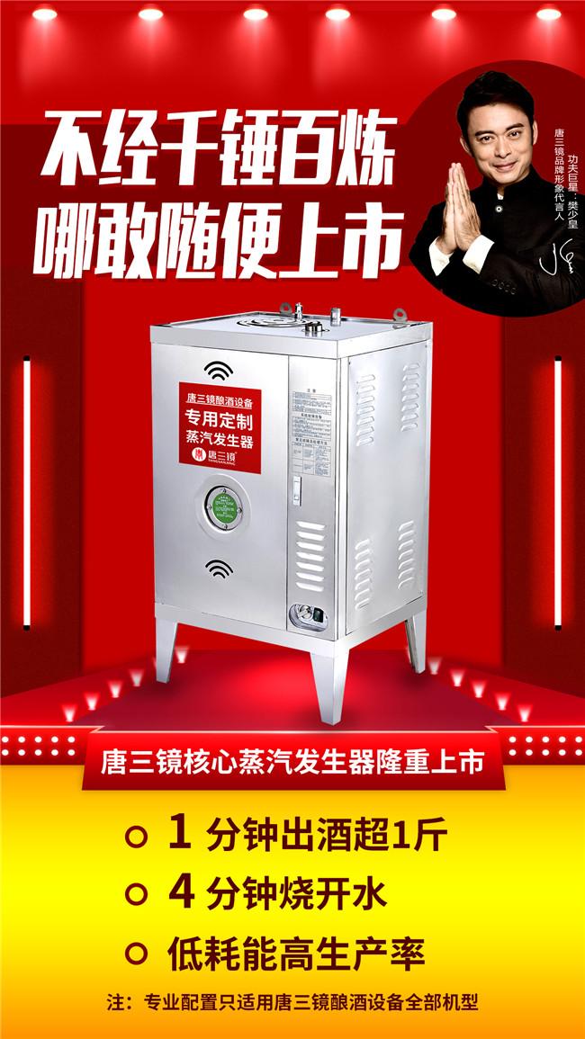 福建唐三镜微型酿酒机现场产品讲解