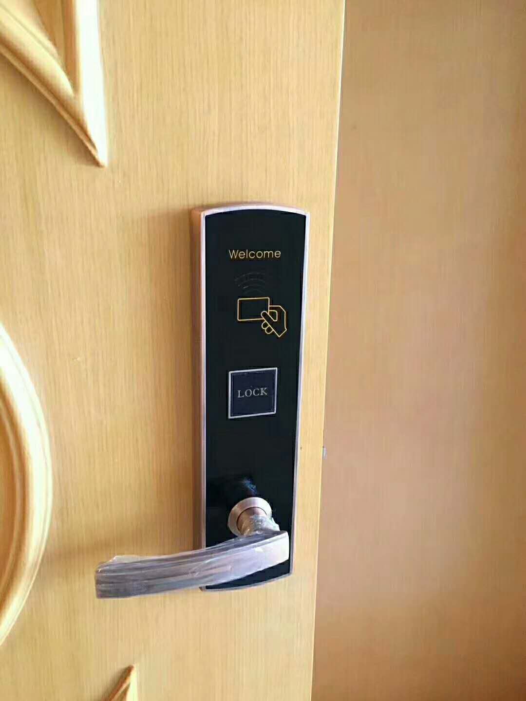 MI酒店锁S50刷卡门锁一卡通电子锁厂家