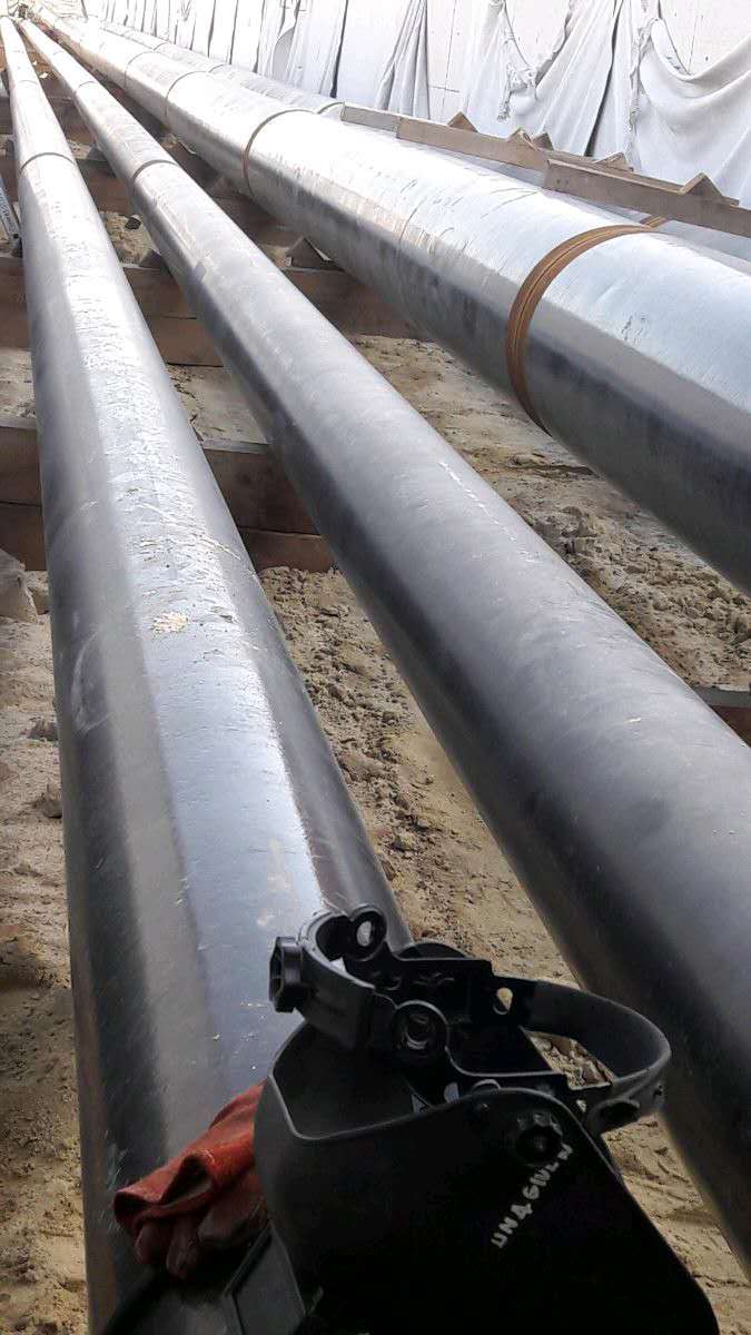 3pe防腐螺旋钢管厂家，材质管都螺旋管3pe防腐管