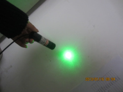 绿光可调点状激光模组