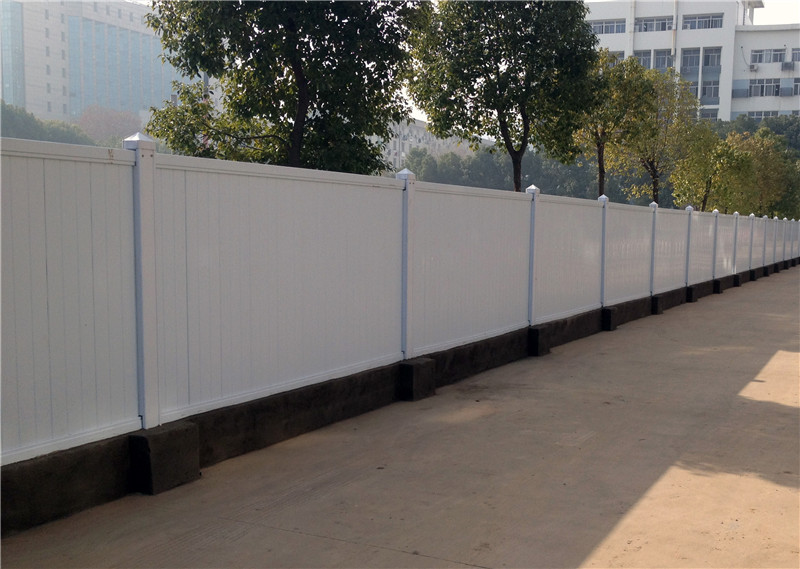 深圳pvc施工围挡，塑料围墙板厂家