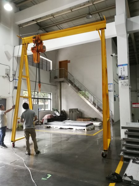 车间设备搬运龙门架/2吨模具起重机/珠海龙门架工厂