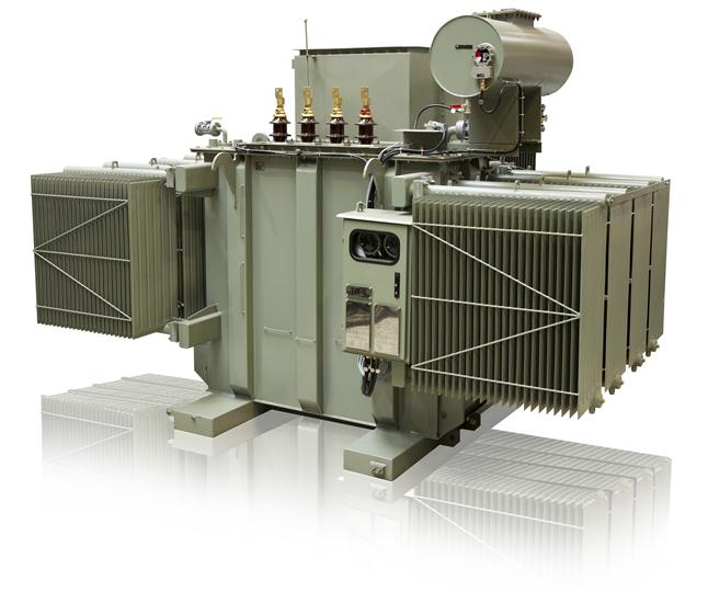 ABB片式散热器结构大型配电变压器36KV