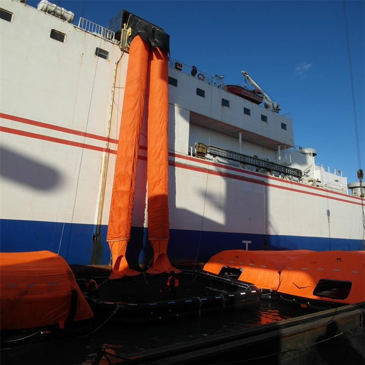 海上撤离系统 CCS证 船员快速撤离 单双通道垂直撤离系统