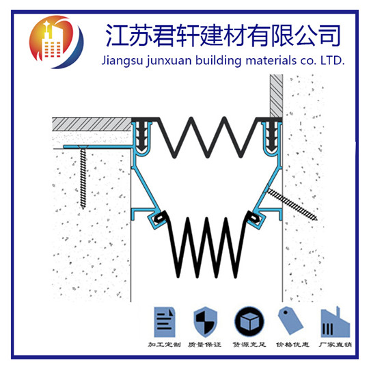北京墙面铝合金变形缝做法