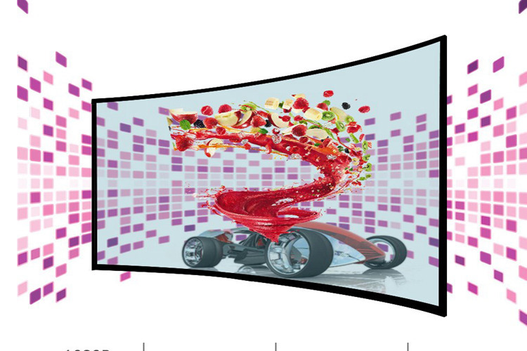 曲面透明屏家用一体化只智能显示屏尺寸