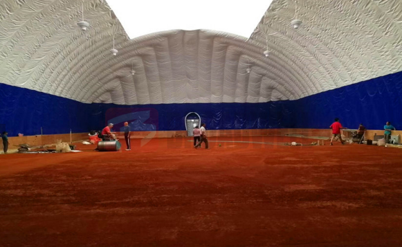 充气膜羽毛球场网球馆，首选气膜领军企业博德维